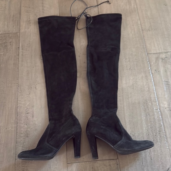 STUART WEITZMAN Highland Suede Boots - Picture 3 of 6